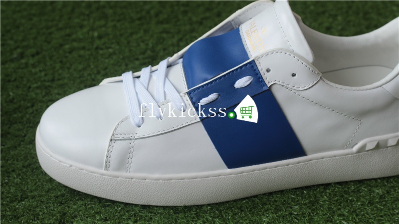 Valentino Garavani White Blue Sneaker